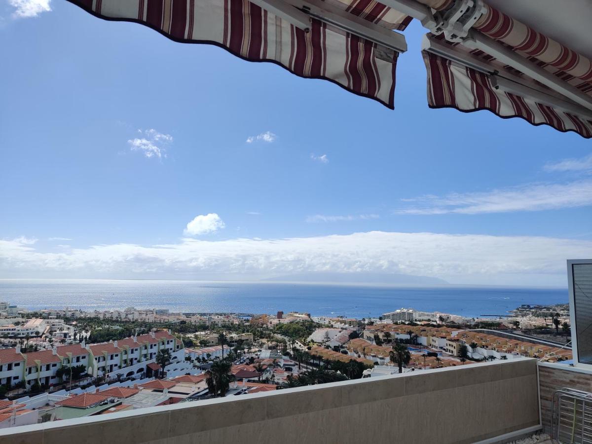 New Deluxe Stunned Seaview 2 Bed Apt Daire Costa Adeje Dış mekan fotoğraf