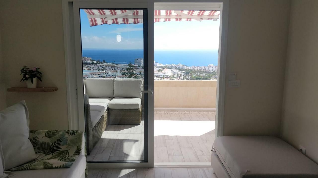 New Deluxe Stunned Seaview 2 Bed Apt Daire Costa Adeje Dış mekan fotoğraf